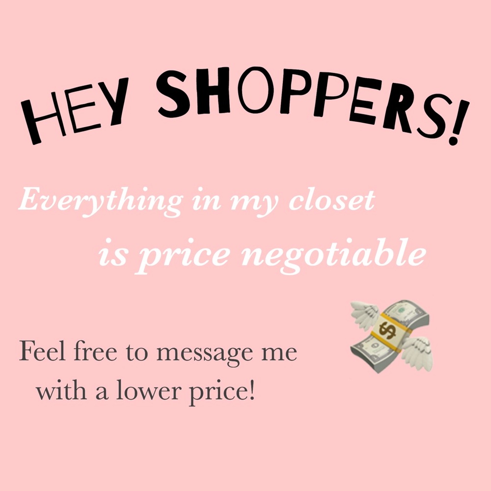 ALL ITEMS ARE PRICE NEGOTIABLE!